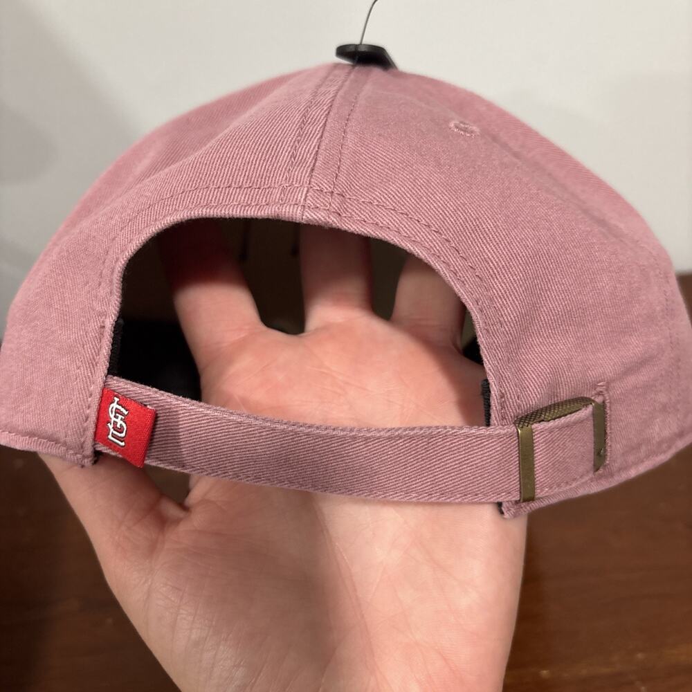 '47 Brand St. Louis Cardinals Hat Womens Pink Purple Back Adjustable Clean Up - Picture 7 of 9